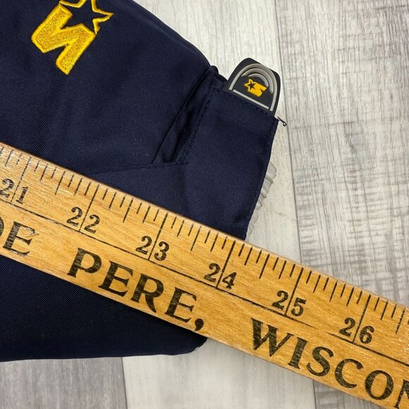 ✅Mens XLT 46/48 Vintage Starter 3-in-1 Winter Jacket Feather/Down Insulated Navy - Picture 10 of 14